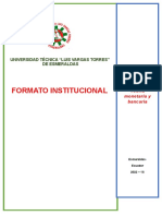 Silabo de Teoria Monetaria