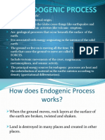 Endogenic Processes Report