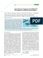 (CoNi) MN-LDH Nanosheets On MWCNT For OER