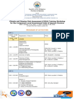 Program of Activities CDRA Quezon Province