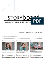 Storyboard - Anuncio de Crocs