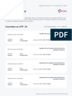 Seu Relatório: Consultas Ao CPF: 34