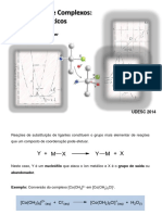 Aula 5 Reatividade de Complexos Aspectos Cin Ticos