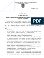 Proiect Hotarare CJSU Propunere Prelunigre Carantina Bragadiru 29.03.2021