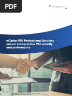 Ncipher PKI Professional Services Brochure