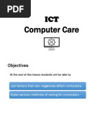 Form 1 Computer Care PDF