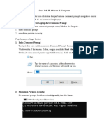 Cara Cek IP Address Di Komputer