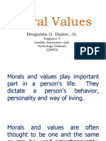 Moral Values - Project Documentation