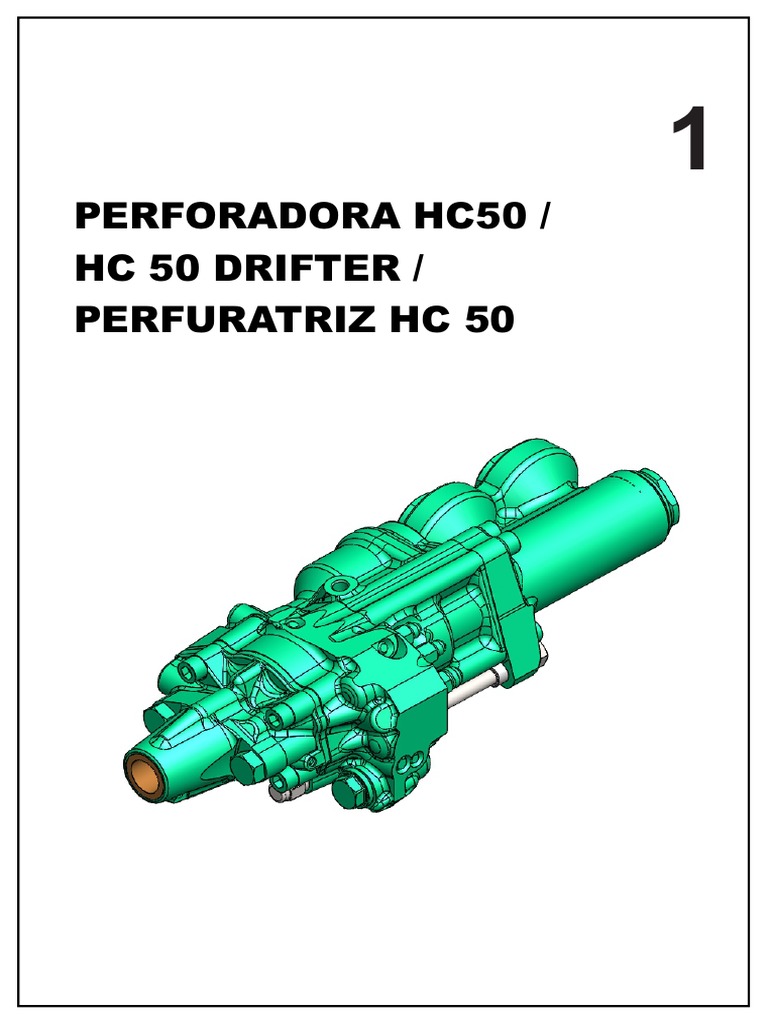 Componentes da Perfuradora HC50 | PDF | Pistão | Motores