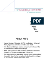 Kansai Nerolac Balance Sheet