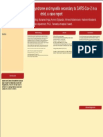 SARS COV 2 and Myositis Case Report