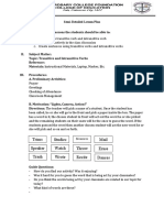 Lesson Plan on Transitive and Intransitive Verbs