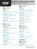 14 Workbook Answer Keys and Transcripts