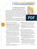 Chest Tube Thoracostomy