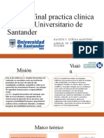 Informe Final Practica Clínica Hospital Universitario de Santander