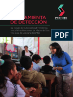 HERRAMIENTA de DETECCIÓN de Riesgo de Vulnerabilidad y Violencia Sexual en Adolescentes de Madre de Dios y Su Guía de Uso para Docentes 1