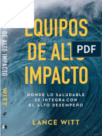 Ebook. Equipos de Alto Impacto. Lance Witt. Ejemplar 01