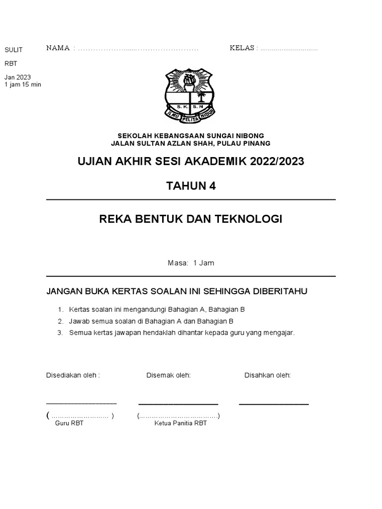 Kulit Ujian Akhir Sesi Akademik 2022 2023 PDF