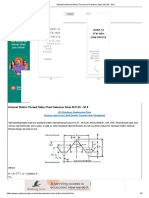 Standard Internal Metric Thread and Fastener Sizes M 0.25 - M 8