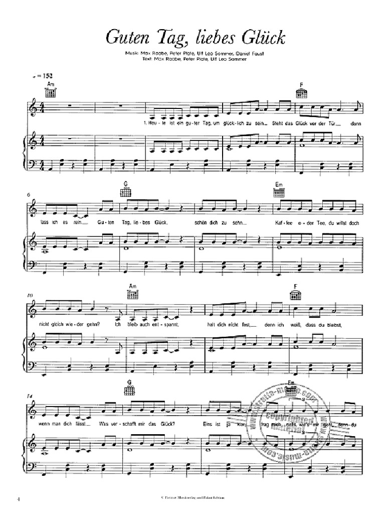 Max Raabe Muster | PDF