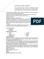 Violencia Sexual Al Menor y Adolescente