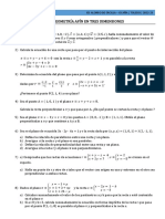 Ejercicios Del Tema 3 Geometría 3D - 2022