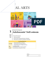 Liberal Arts: Adolescents' Self-Esteem