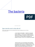 Microbiology Lecture 2 The Bacteria 2023