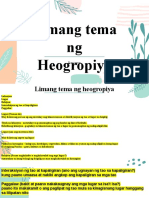 5 Tema NG Heorograpiya Reviewer