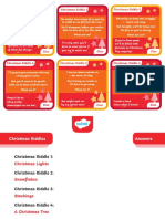 T PZ 545 Christmas Riddle Cards Level 1 Difficulty - Ver - 2