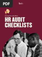 HR Audit Checklist