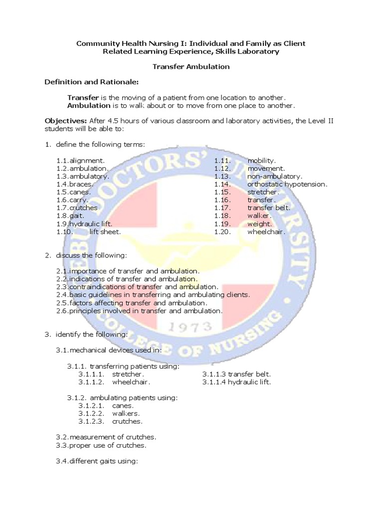 RLE Module 3F Course Module and Procedure Guide 2 | PDF | Anatomical ...