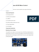 Lesson 24 DC Motor Control