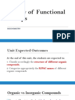 Review of Functional Groups