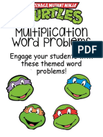 Multiplication Word Problems: Engage Your Students With These Themed Word Problems!