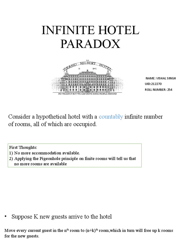 Infinite Hotel Paradox | PDF