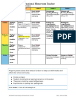 Week 12 Lesson Plan - Grade 2B - Selma Tidaf