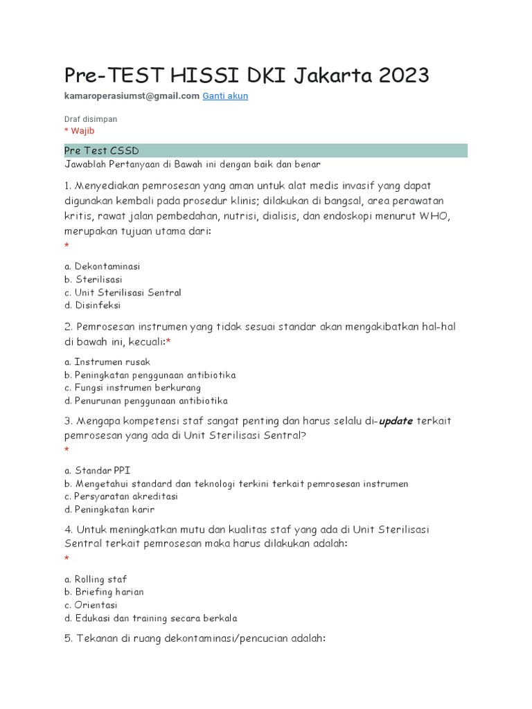Test CSSD | PDF