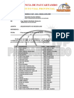 Informe #07 de Requerimiento Enero 2023