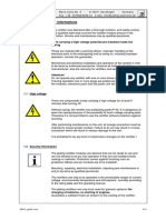 Plating Electronic GmbH Safety Information