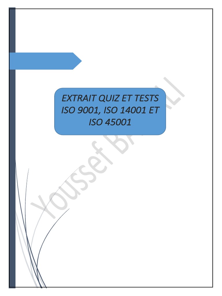 Quiz sur les Normes ISO 9001 et 14001 | PDF | Audit