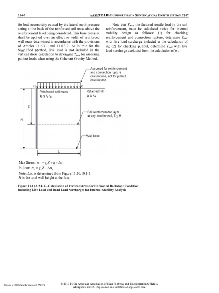 AASHTO LRFD Bridge Design Specifications 8th Ed. 2017 Capitulo 11 Parte ...