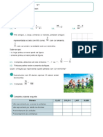 Ficha Revisões Fracoes 5.º Ano