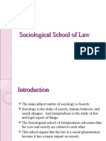 Sociological School of Law