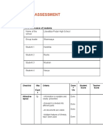 Self Assessment