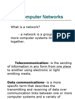 Understanding Computer Networks and Communication Media