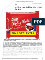 Parle Must Get The Marketing Mix Right For Rol-a-Cola 2.0 - Bloc