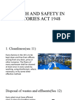 Health and Safety in Factories Act 1948