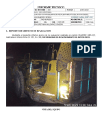 Informe de Daños Al Motor HBP-022 MINETRUCK