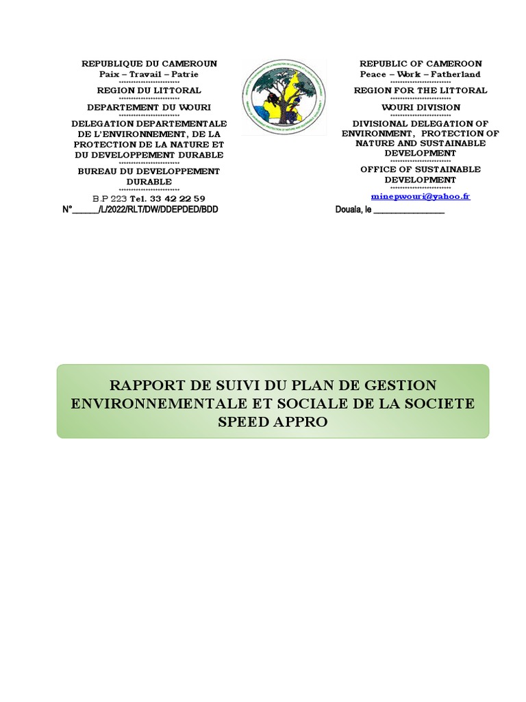 Speed Appro | PDF | Assainissement | La nature
